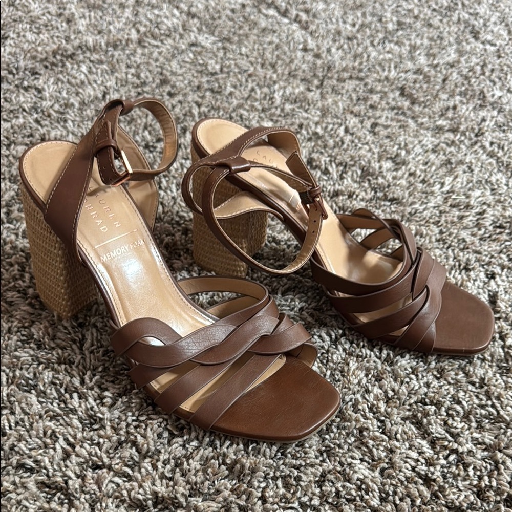 Women’s Lauren Conrad heels. Size 10 med 
Memory foam